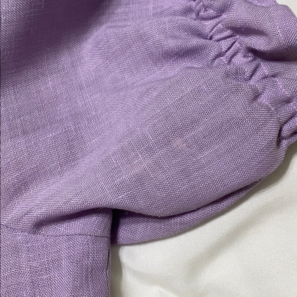Vintage 70s Embroidered Cottagecore Top Skirt Set - Picture 12 of 13